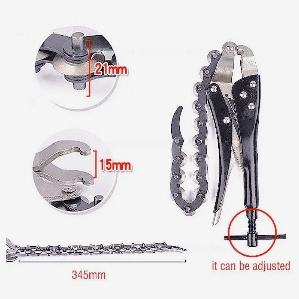 Multi Tool Plier - قاطع أنابيب بسلسلة شديدة التحمل، أداة