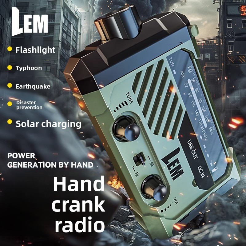 راديو للبقاء على قيد الحياة -  - مراجعة Solar Emergency Charger وسعره