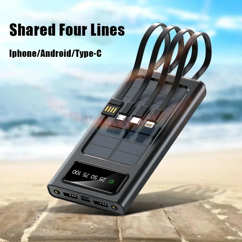 باور بانك شمسي من فيفو بسعة 50 - مراجعة Solar Emergency Charger وسعره