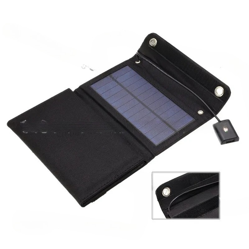 حقيبة قابلة للطي بالطاقة الشمس - مراجعة Solar Emergency Charger وسعره