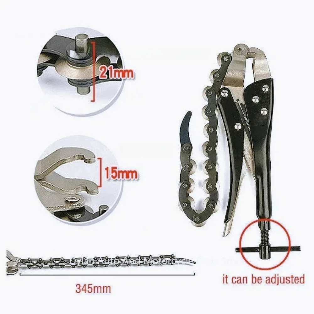 قاطع أنابيب بسلسلة شديدة التحم - مراجعة Multi Tool Plier وسعره